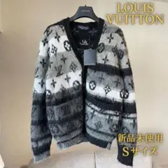 【新品】ルイヴィトン モノグラム モヘヤカーディガン S 付属品完備 希少 人気のサムネイル