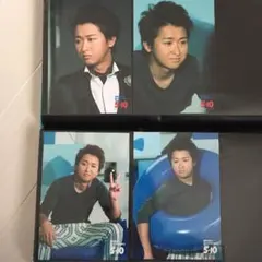 嵐 大野智 2009年 5×10 公式写真 4枚セット