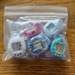 たまごっち　シャカシャカチャーム　セミコンプ　5種　③