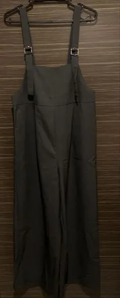 GU バックル付きサロペット ワイドパンツ オーバーオール M