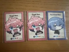 小柳ロウ 赤城ウェン にじさんじ まねきねこ ステッカー