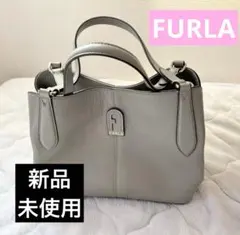 フルラ FURLA 2WAYグレー ショルダーバッグ