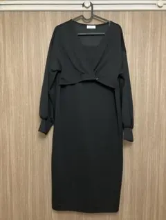 tal. by yumi. 黒　ワンピース　M