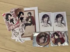 シェリン・バーガンディ　缶バッジ　ポストカード　シール　チェキ　クリアカード