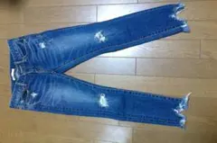 moussy　ダメージデニム 　スキニー　 ジーンズ