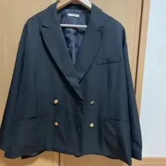 一着で好印象！サイド スリット オーバーサイズ ダブルジャケット（ユニセックス）