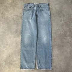 リーバイス550 Levis W32 ブルーデニム 青 古着 ボトム 18827