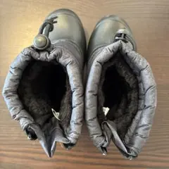 子供用スノーブーツ 19.0 cm ブラック