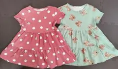 ワンピース　2点　H＆M 　110cm