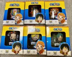 新品 日本未発売 レア 希少 ワンピース全キャラクター6種コップセット