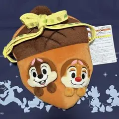 disney　ディズニー　チップ　デール　どんぐり　バッグ　ポシェット