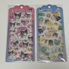 ドロップジェリーシール　マイメロディ　クロミ　はぴだんぶい　サンリオ