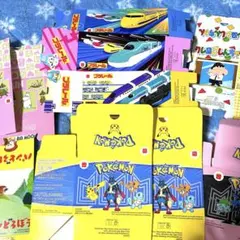 ハッピーセットの空き箱　まとめ売りです　図工　工作　お家遊び　室内遊び