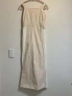 arcbives サイドプリーツジャンパースカート　ピンク