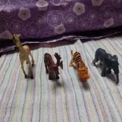動物ミニチュアセット 4種
