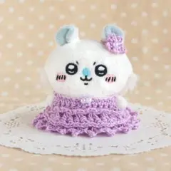お座りちいかわサイズ　ぬい服　モモンガ用　ドレス