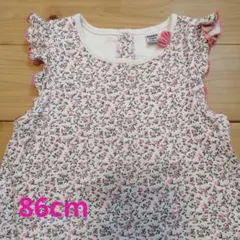 プチバトー　花柄ワンピース 24m