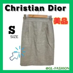 Christian Dior クリスチャンディオール タイトスカート ひざ丈