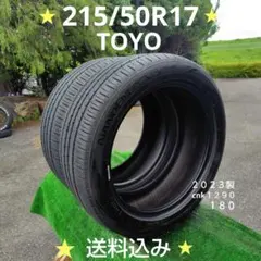 215/50R17夏タイヤ2023製TOYO cnk1290のサムネイル