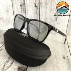 サングラス　メンズ　偏光　釣り　調光　紫外線　軽量　ウエリントン　ライトグレー