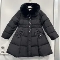 mezzo piano ブラックダウンコート