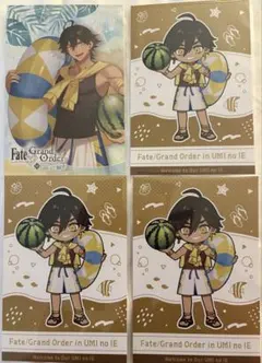FGO スイパラ コラボ 海の家 オジマンディアス フォト風カード 特典