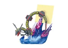 ポケットモンスター　バトルオンデスク　6.黒いレックウザ　フィギュア