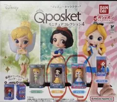 Qposket ミニチュアコレクション4 白雪姫　アリス　２つセット