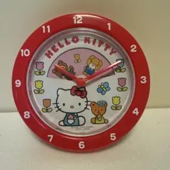 【希少】Sanrio Hello Kitty 掛時計 平成レトロ　ビンテージのサムネイル