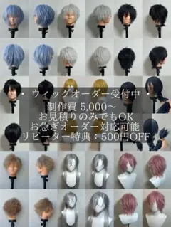 ウィッグオーダー受付中