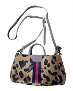 PECHINCHAR レオパード柄 ミニバッグ ショルダーバッグ