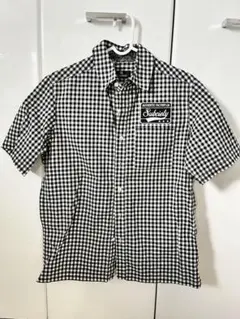 Subciety 半袖シャツ チェック柄 メンズＳサイズ