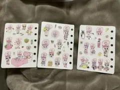 エスターバニー シールセット 3シート