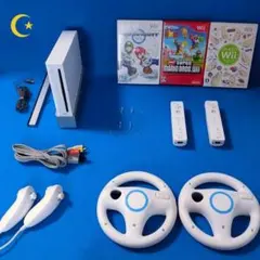 マリオカート 本体一式 はじめてのWii ニュー・スーパーマリオブラザーズ ①