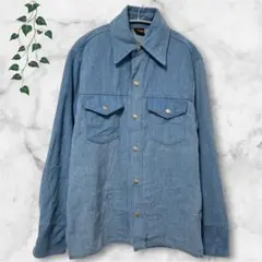 絶版！TENDERLOIN テンダーロイン シャンブレーシャツ INDIGO - メルカリ