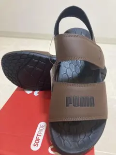 PUMA SOFTRIDE スポーツサンダル ブラウンのサムネイル