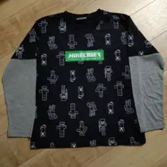 マインクラフト　長袖Tシャツ　新品　160