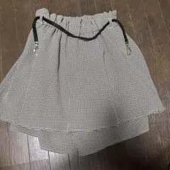 マジェステイックレゴン ミニスカーショーパン ベルト付き
