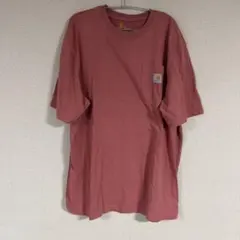 Carhartt ポケットTシャツ くすみピンク Lサイズ