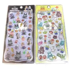 ディズニー ヴィランズ & トイ・ストーリー プチドロップステッカー