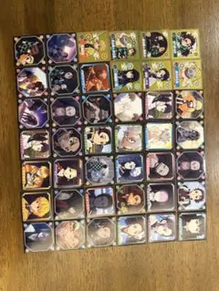 鬼滅の刃 キャラクターシール＆カードセット　まとめ売り42枚