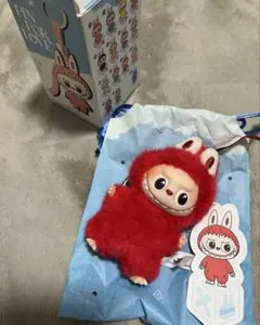 ラブブ　イニシャル　アルファベット ぬいぐるみペンダント X 【正規品】