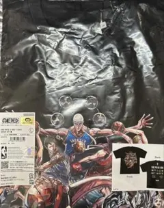 ワンピース ベースショップ NBA シャツ ルフィ レイカーズ 白 くじ カード ワンピース ベースショップ NBA シャツ ルフィ レイカーズ 白 くじ