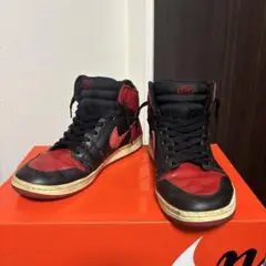 難あり]Air Jordan 1 94復刻 赤黒 桜木花道 NBA禁止モデル - メルカリ