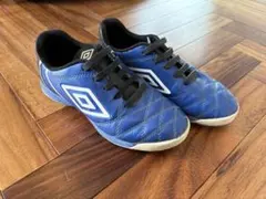 umbro サッカーシューズ ブルー 19.5cm トレーニングシューズ　青