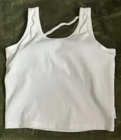 SUKALA リブタンクトップ ホワイト