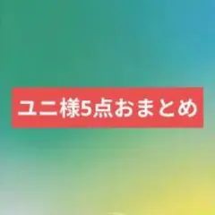 無理ユニ様おまとめ専用ページ