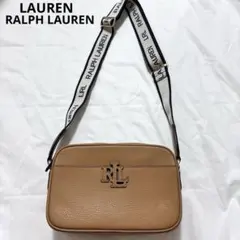 RALPH LAUREN 超美品　ショルダーバッグ　ロゴショルダー　ブラウンのサムネイル