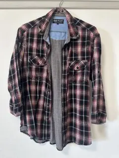 BEAMS ネルシャツ チェック柄 長袖シャツ Lサイズのサムネイル