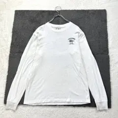 オーシャンパシフィック【M】白 長袖Tシャツ 綿100 バックプリント 春秋のサムネイル